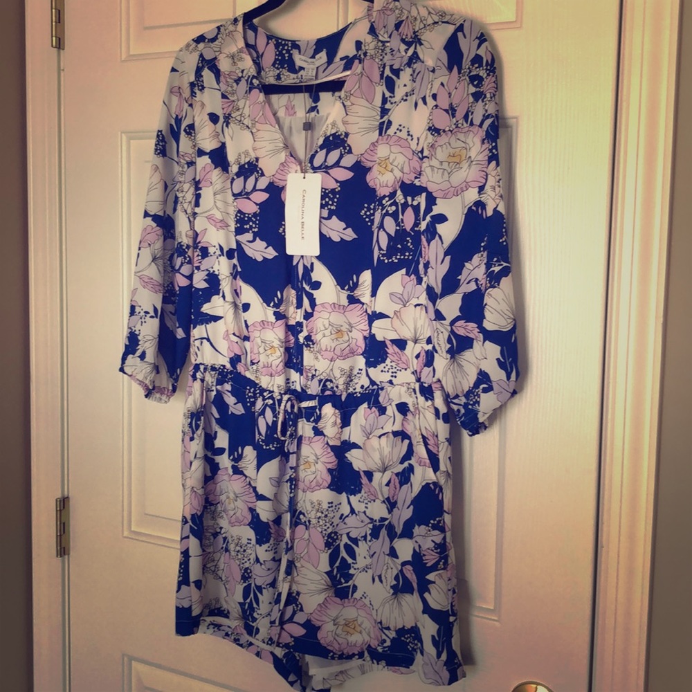 NWT Floral Romper